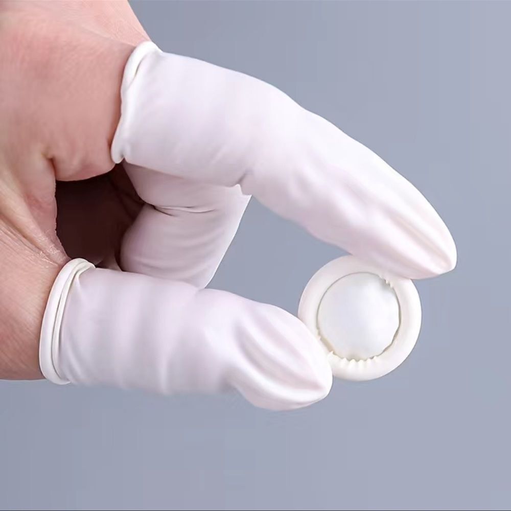 Disposable Latex Finger Cots (100 pieces)